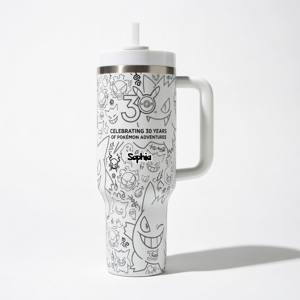 Personalized 30th Anniversary Tumbler Gift for Movie Fans