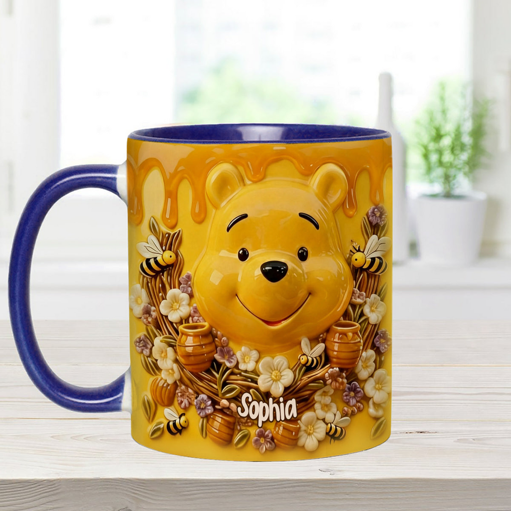 Personalized Honey Bear Mug Celebrate Friendship Gift for Movie Fans