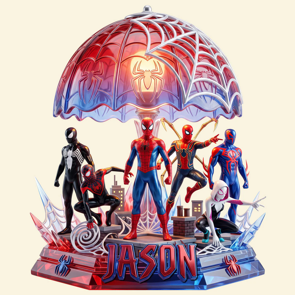 Personalized Superhero Acrylic Light Box Custom Name Gift for Kids Acrylic Light Box GradoCreations