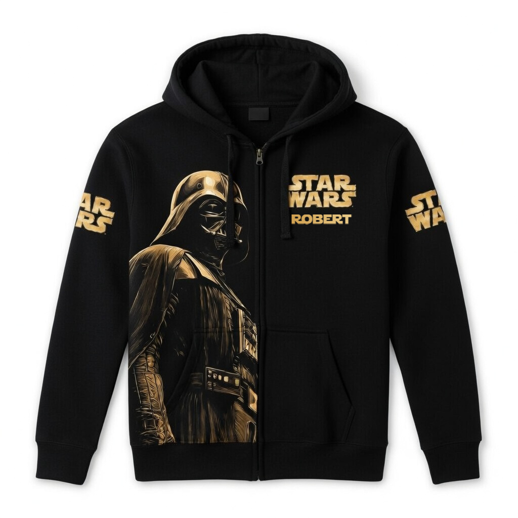 Personalized Star Wars 50th Anniversary All Over Shirt Gift for Movie Fans