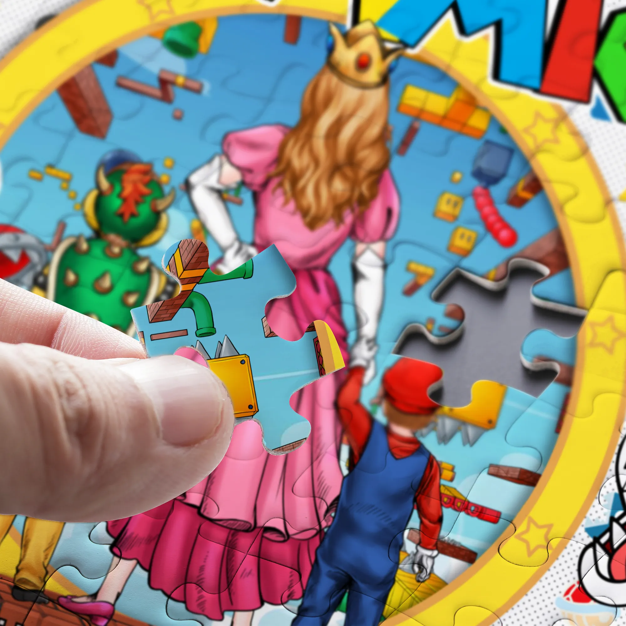 Personalized Super Mommio Puzzle Gift for Mom - Fun Family Activity