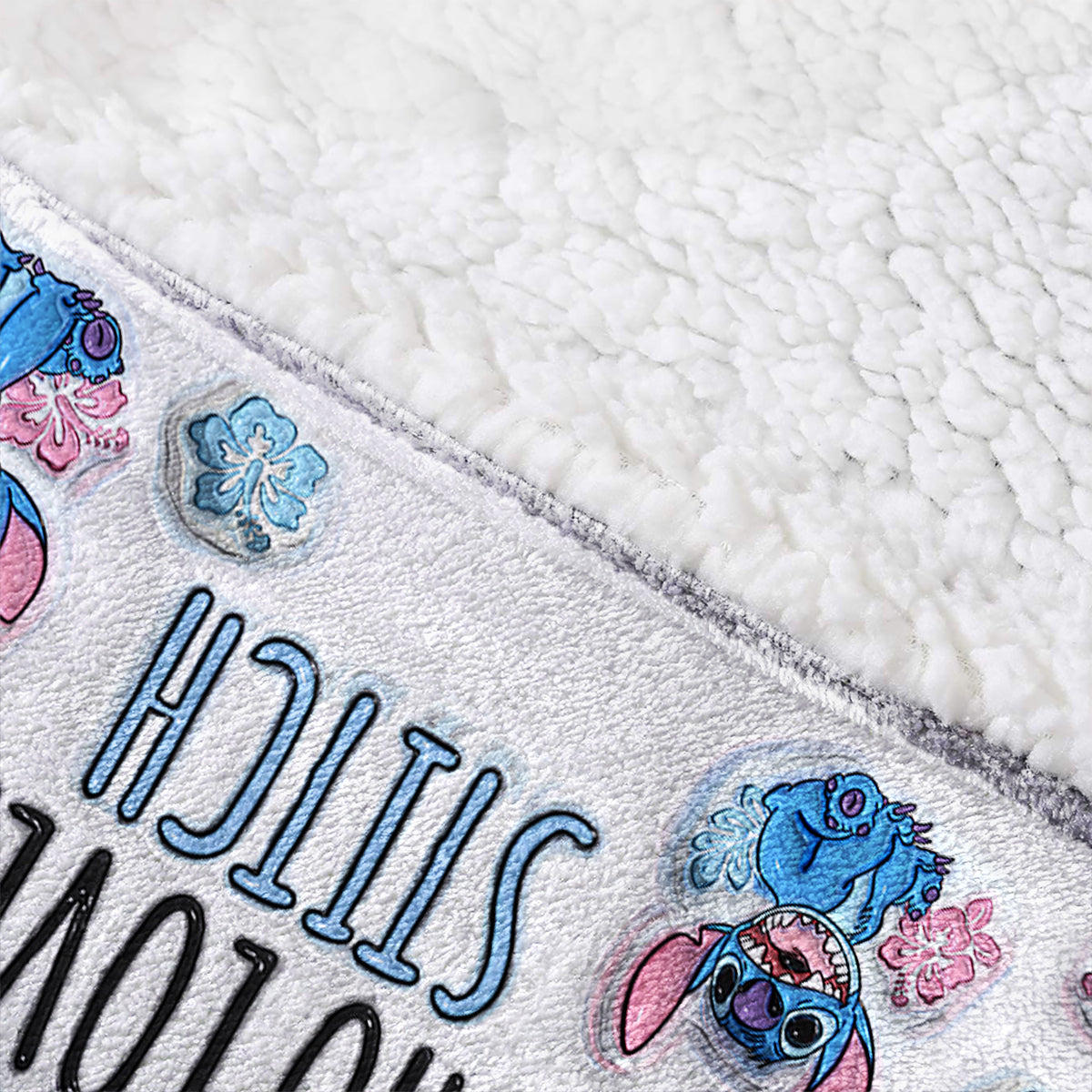 Personalized 3D Effect Blanket Hoodie for Girls | Custom Name Christmas Gift