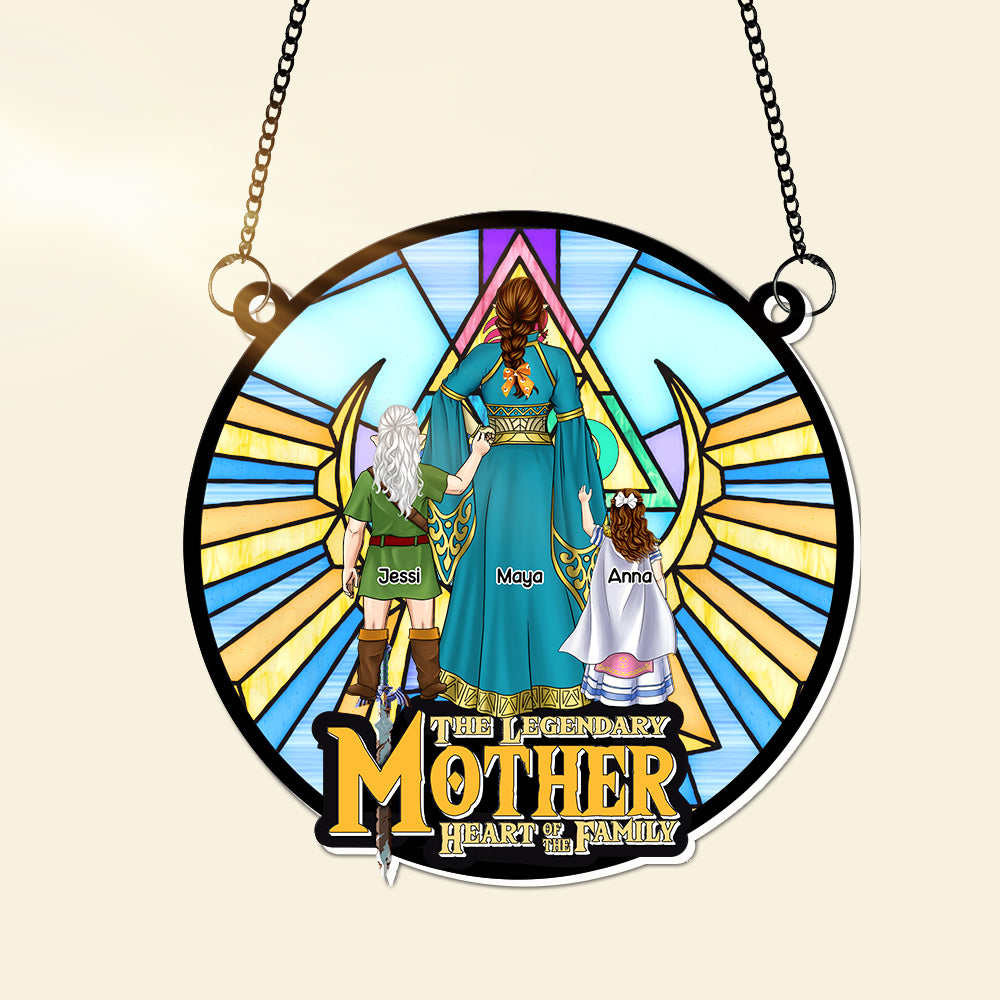 Personalized Legend Zelda Mom Suncatcher Gift for Mom