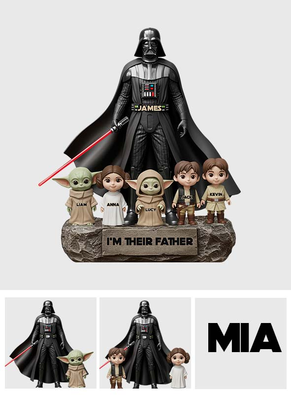 Personalized Star Wars Acrylic Plaque Gift for Dad Movie Fans