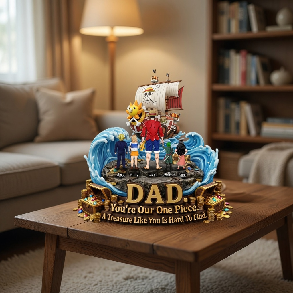 Personalized Acrylic Plaque Gift for Dad - Unique Home Decor