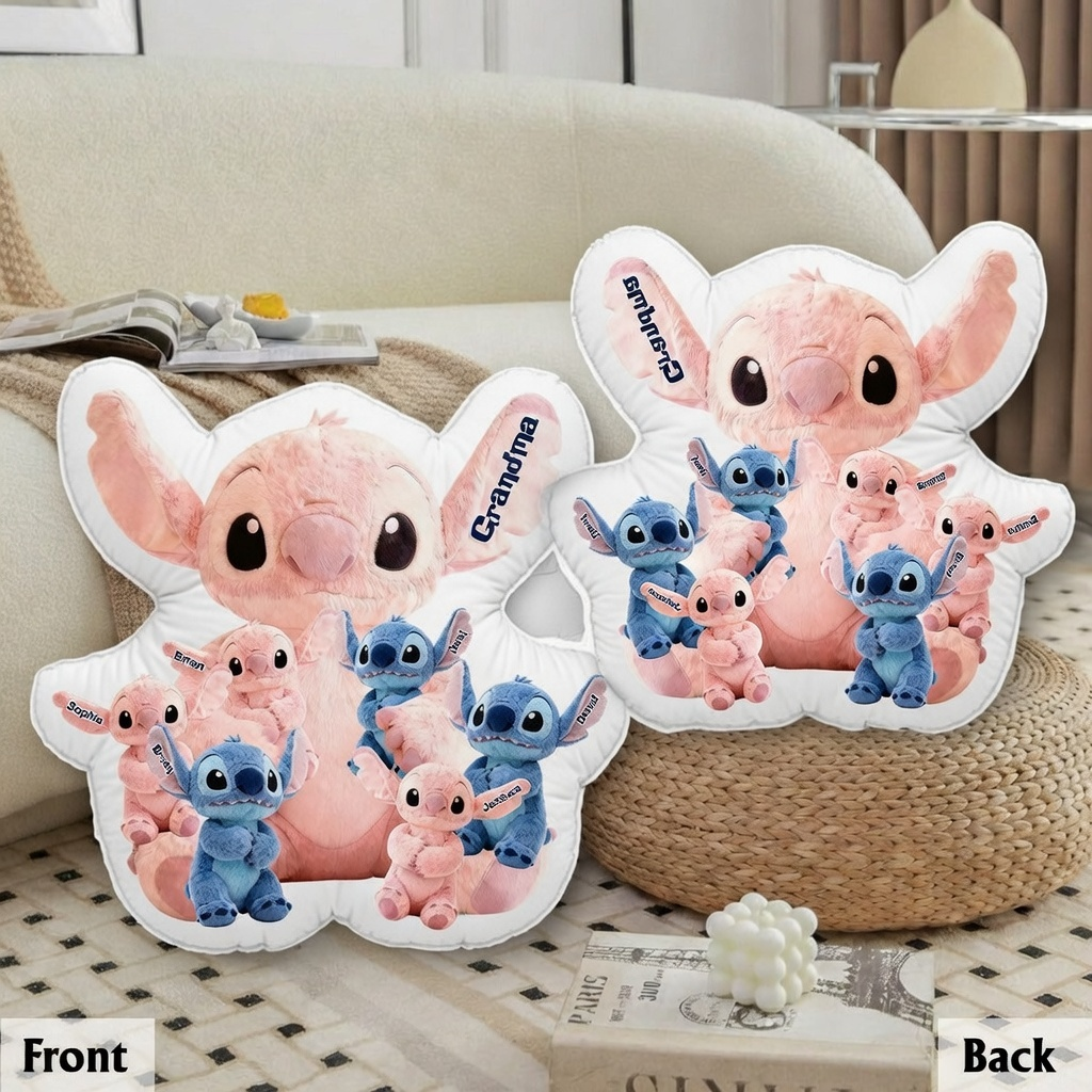 Personalized Movie-Themed Custom Shaped Pillow Gift for Mom Pillow GradoCreations