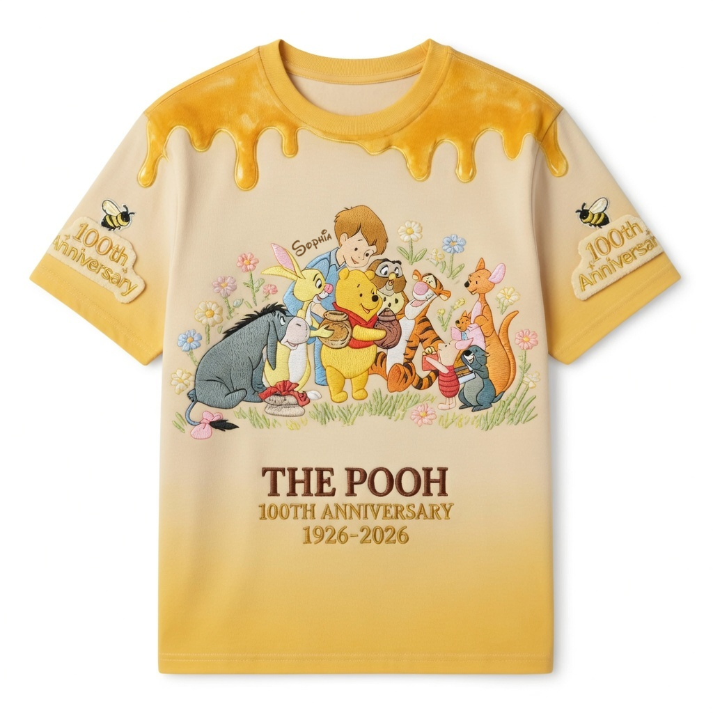 Personalized All-Over Print Shirt for Movie Fans - 100th Anniversary Gift