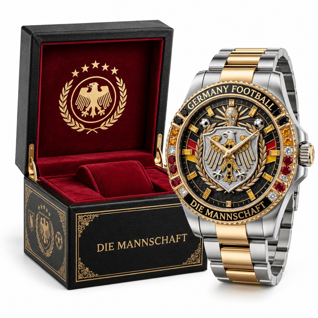 Men's Soccer Championship Wrist Watch - Custom Gift for Football Lovers