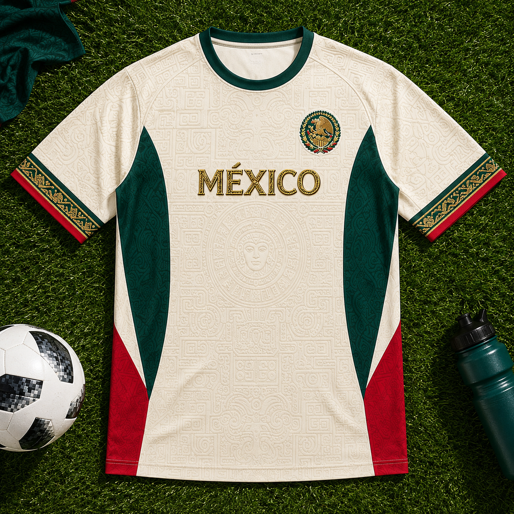 Personalized Aztec Pattern Soccer Jersey Custom Name Gift for Football Fans