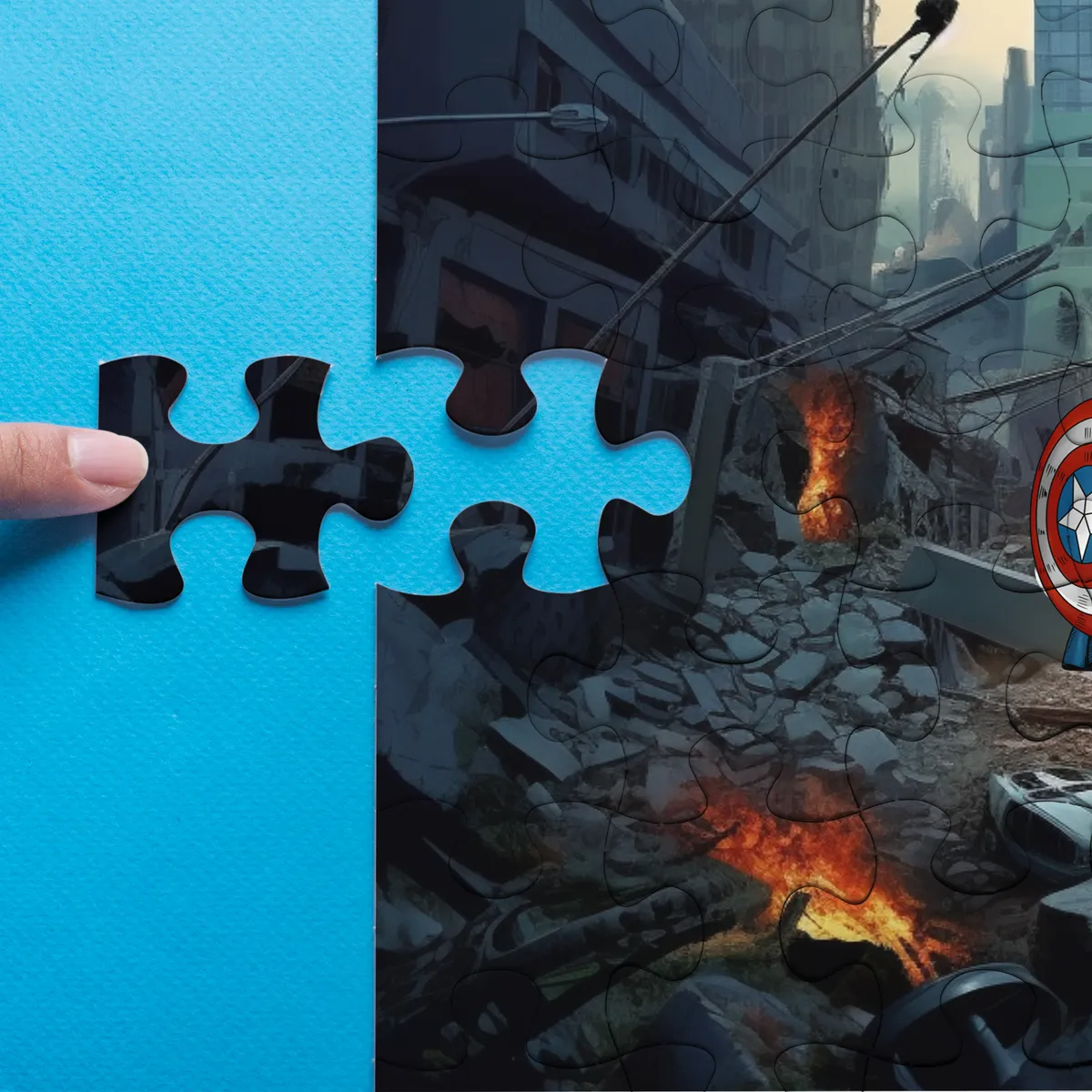 Personalized Superhero Puzzle Best Mom Ever Gift for Mom