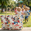 Personalized Disney Beach Bag Custom Name Gift for Movie Fans Beach Bag GradoCreations