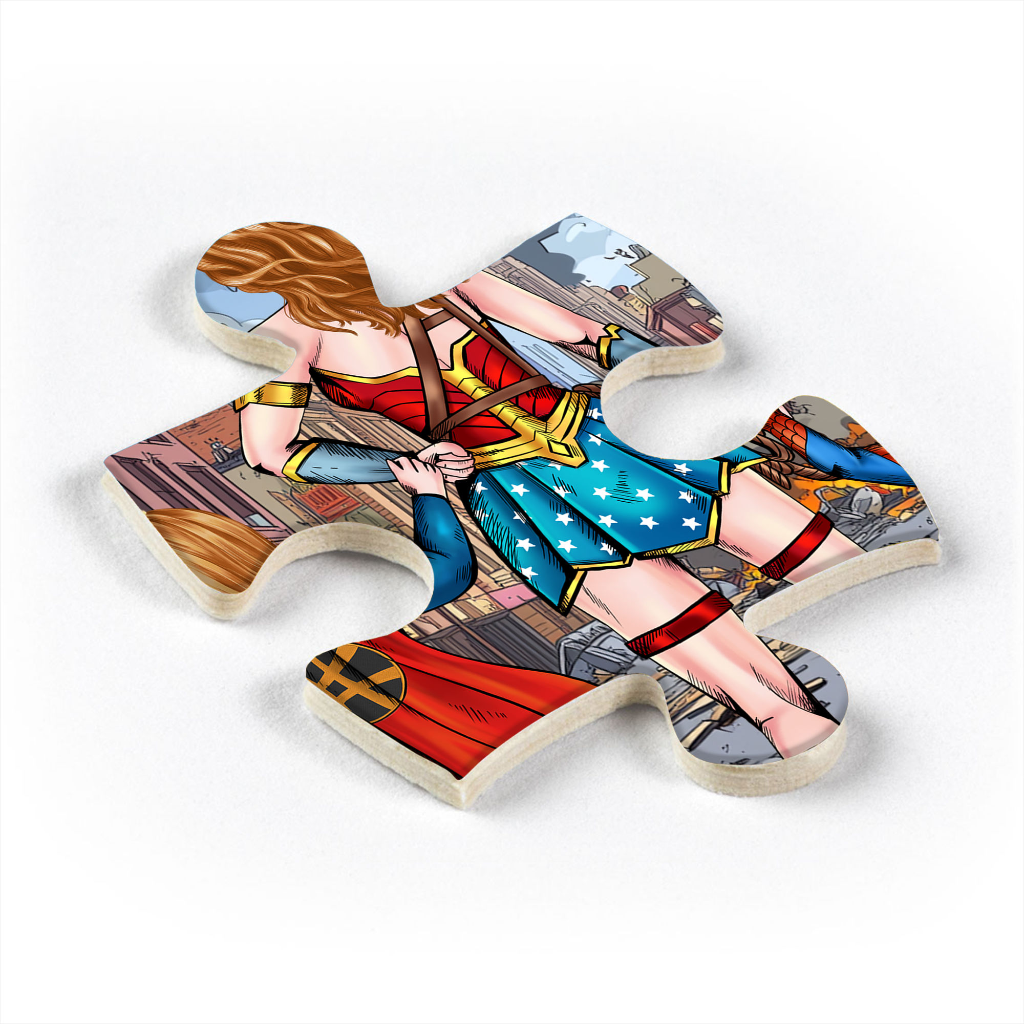 Personalized Super Hero Mom Puzzle Custom Name Gift for Mother Puzzle GradoCreations