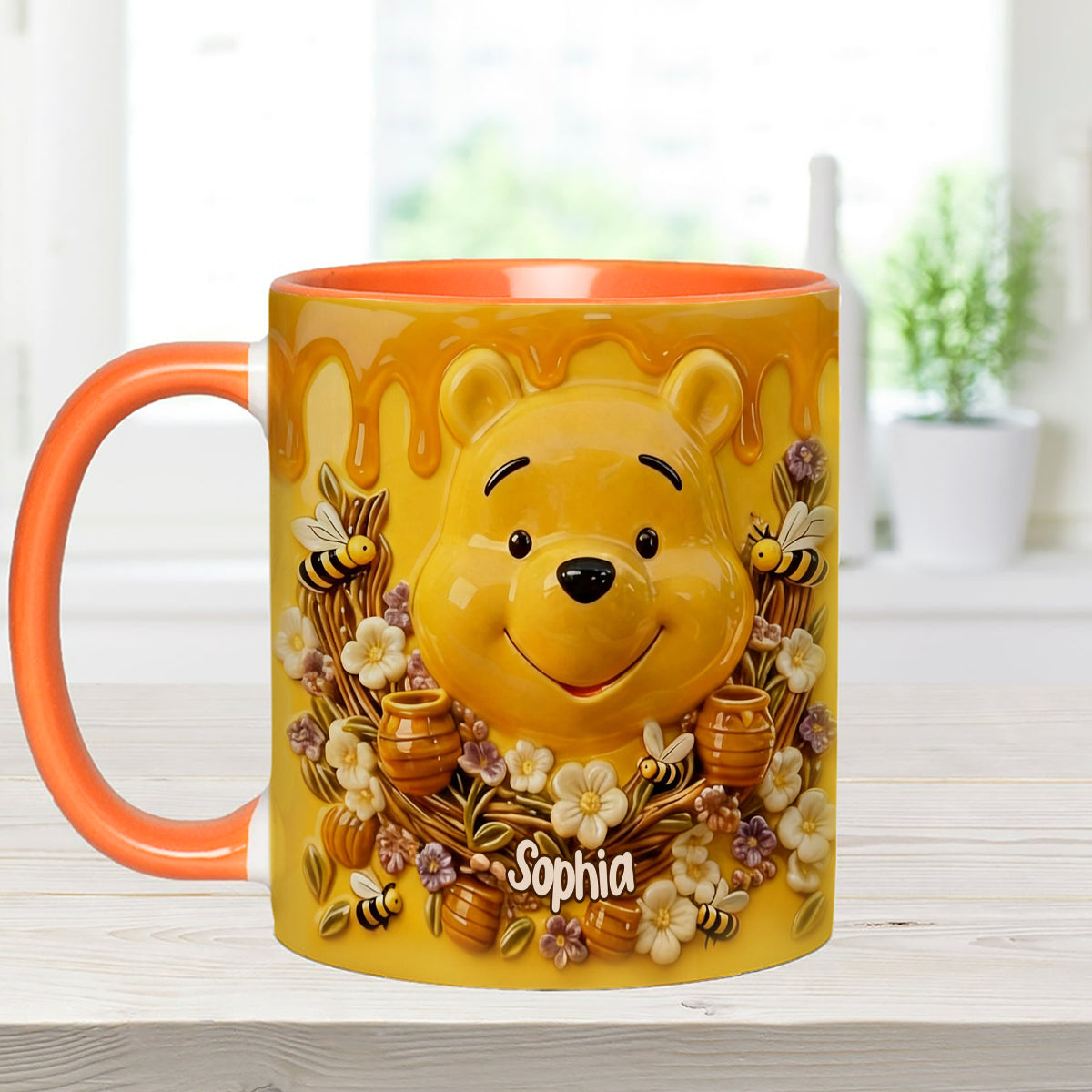 Personalized Honey Bear Mug Celebrate Friendship Gift for Movie Fans