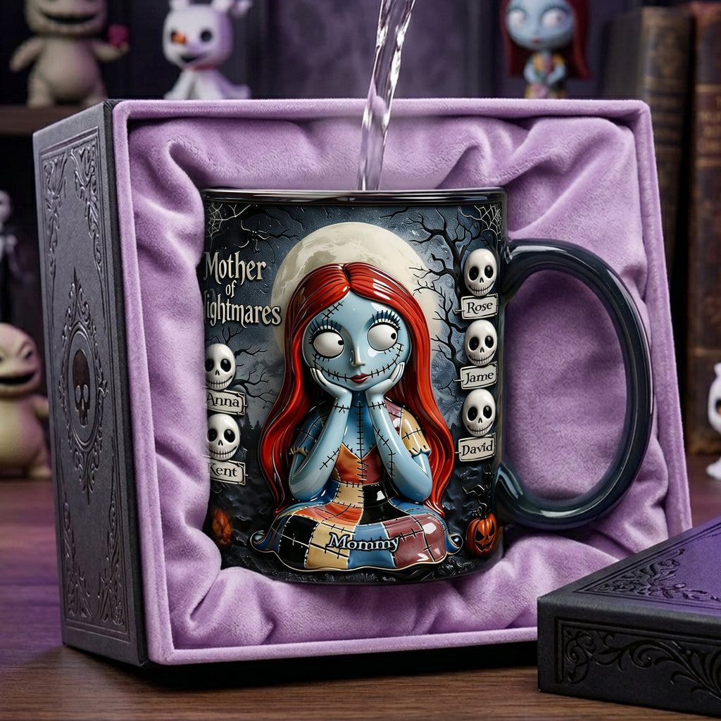 Personalized Spooky Mother Of Nightmares Ceramic Mug Gift for Mom