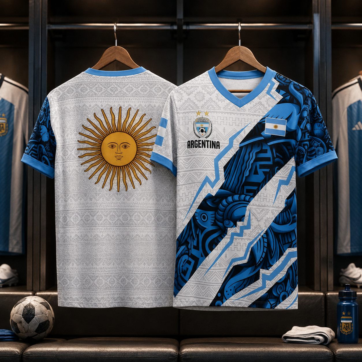 Personalized Argentina Soccer Jersey Custom Name Football Gift for Fans