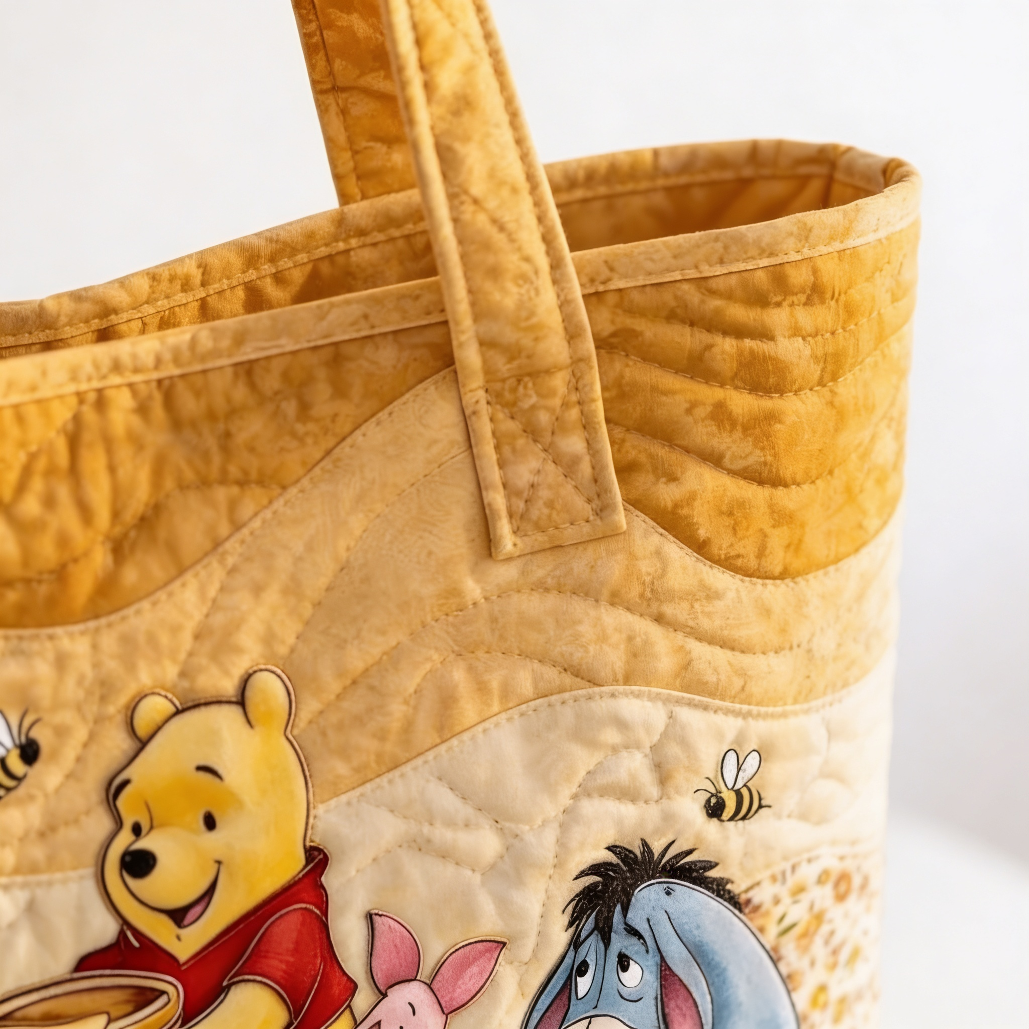 Personalized Quilted Tote Bag Disney Movie Gift for Fans Quilted Tote Bag GradoCreations