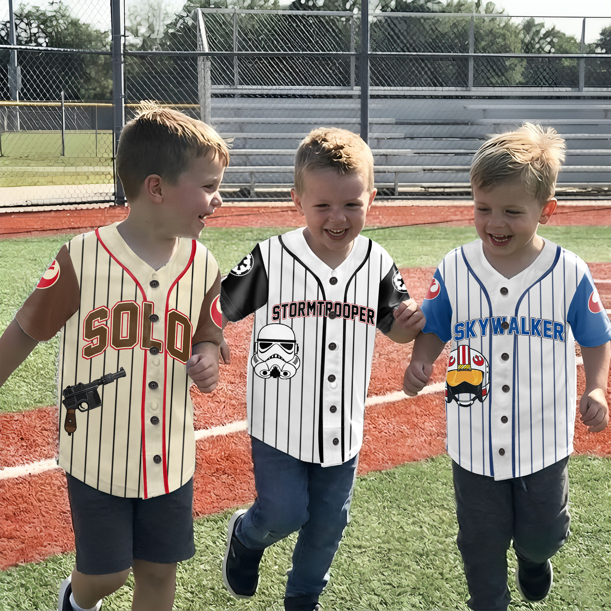 Personalized Baseball Jersey Family Matching Darth Vader Gift for Kids and Adults Baseball Jersey GradoCreations