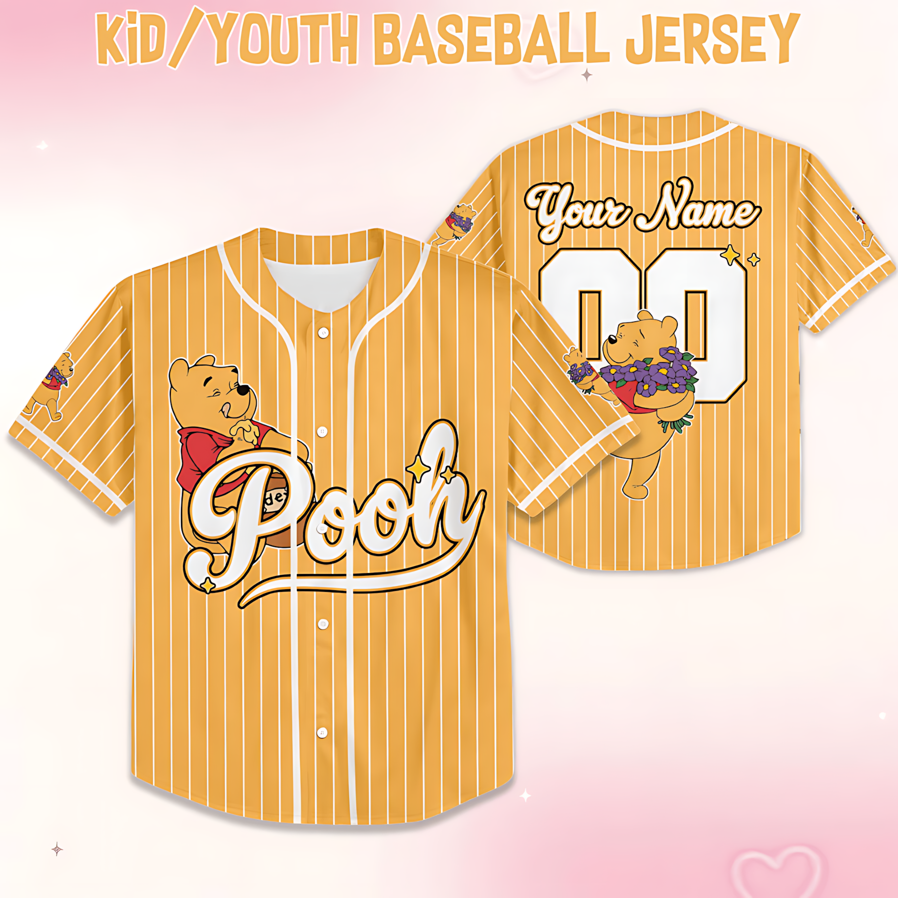 Personalized Baseball Jersey for Adults, Kids, Toddlers - Unique Movie Gift for 100th Anniversary Celebration
