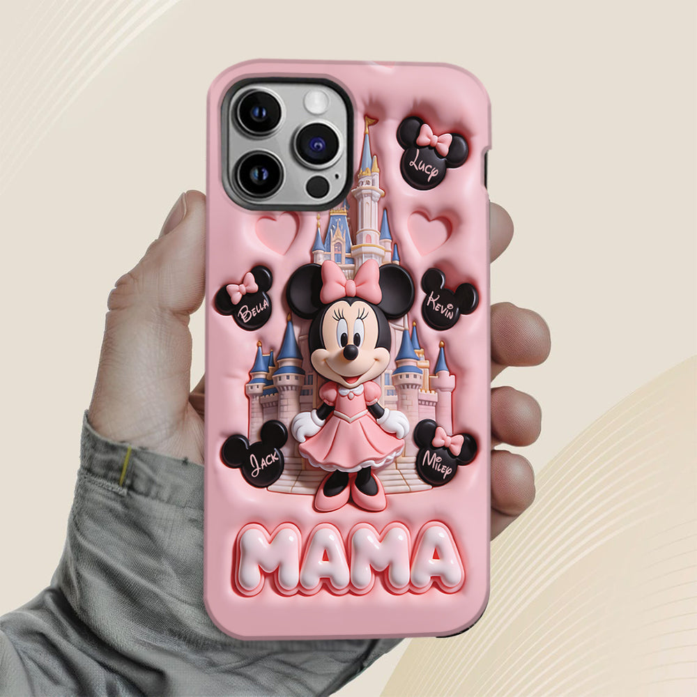 Personalized Minnie Mouse Phone Case Gift for Mom | Mother's Day Phone Case GradoCreations