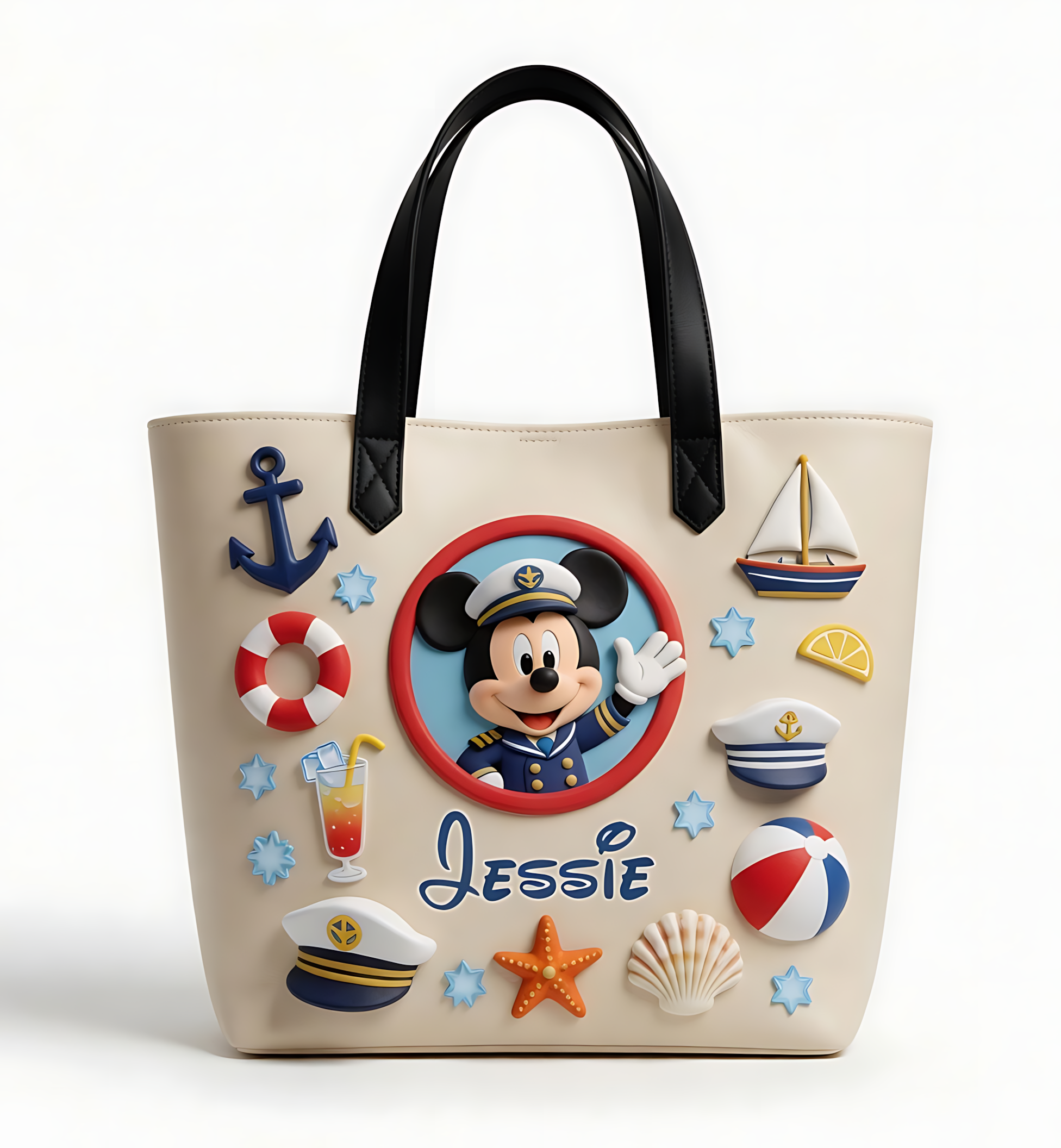 Personalized Movie-Themed Tote Bag Custom Name Gift for Fans