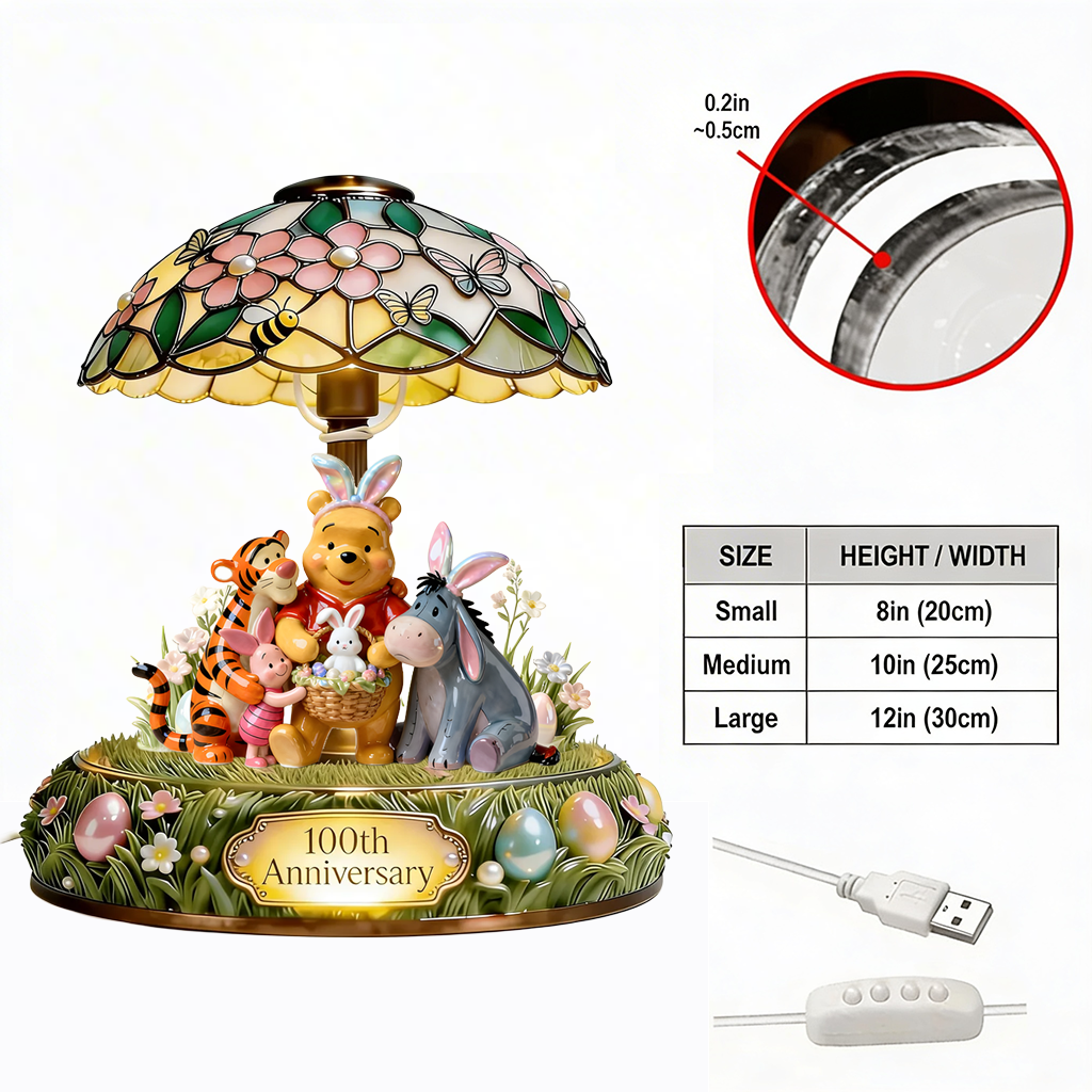 Personalized Acrylic Light Box Custom Shape 100th Anniversary Gift for Family