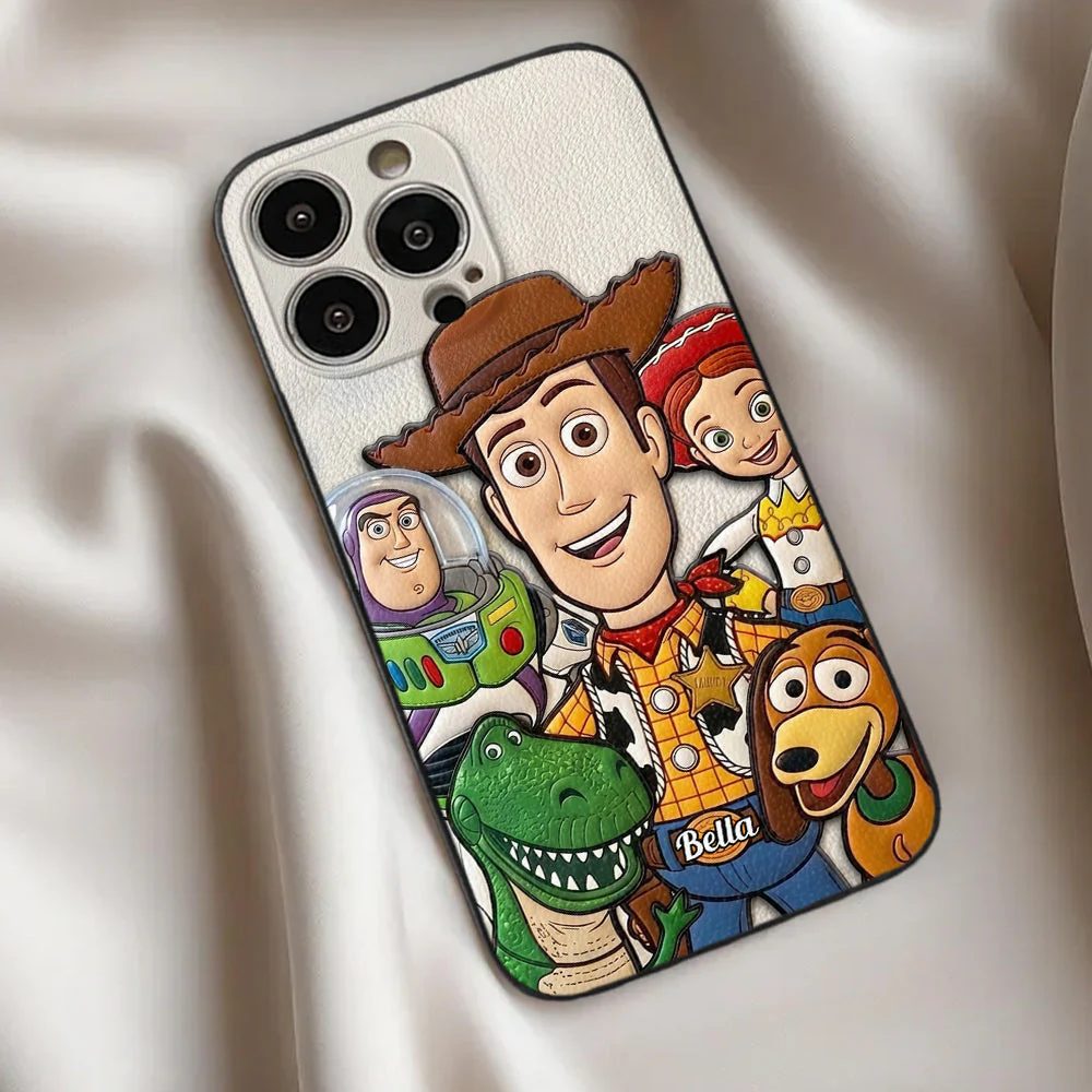 Personalized Toy Story Phone Case Custom Name Gift for Movie Fans