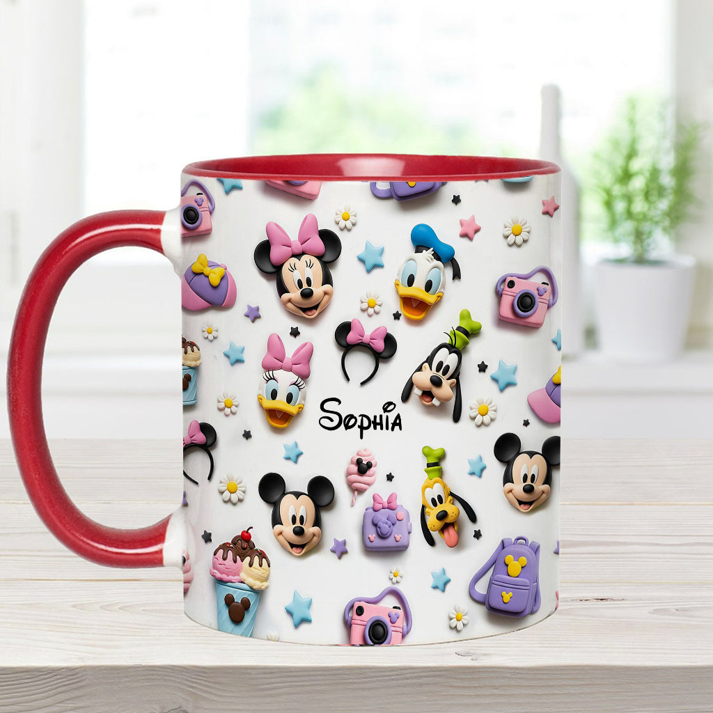 Personalized Disney Magic Mouse Mug Custom Name Christmas Gift