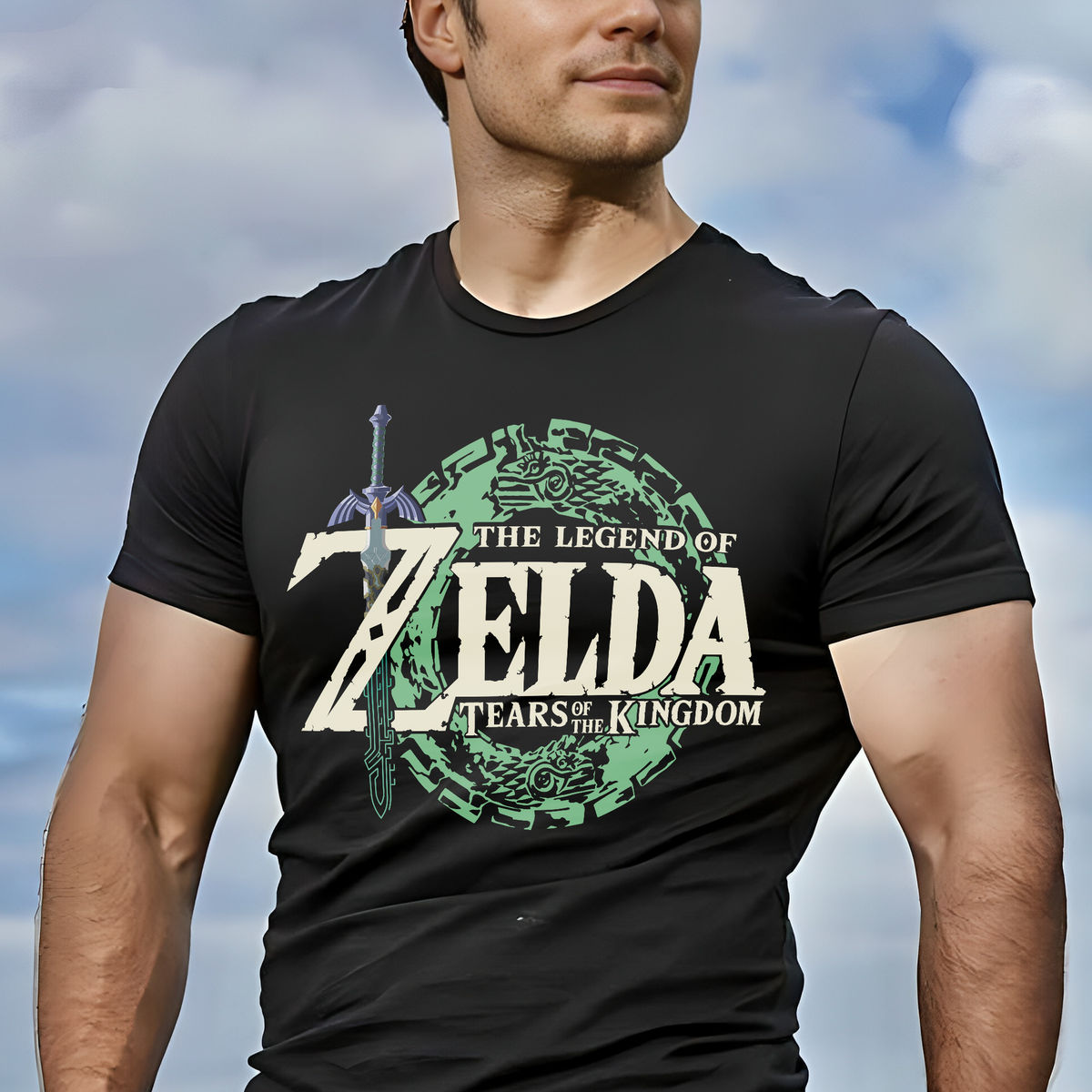 Personalized Zelda Dad T-Shirt Custom Name Gift for Father's Day