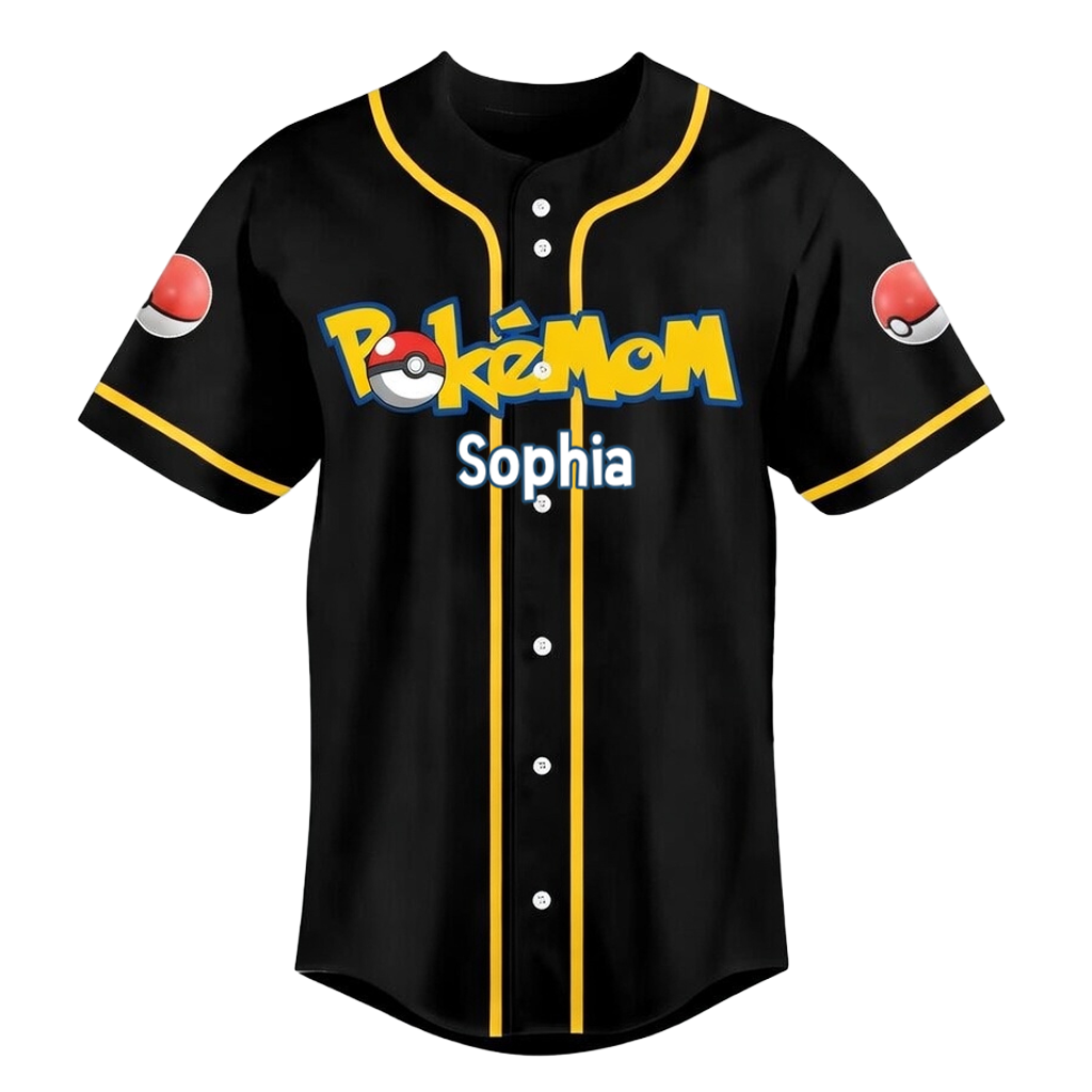 Personalized Baseball Jersey for Family Movie Fans | Gift for Dad, Mom, Kids