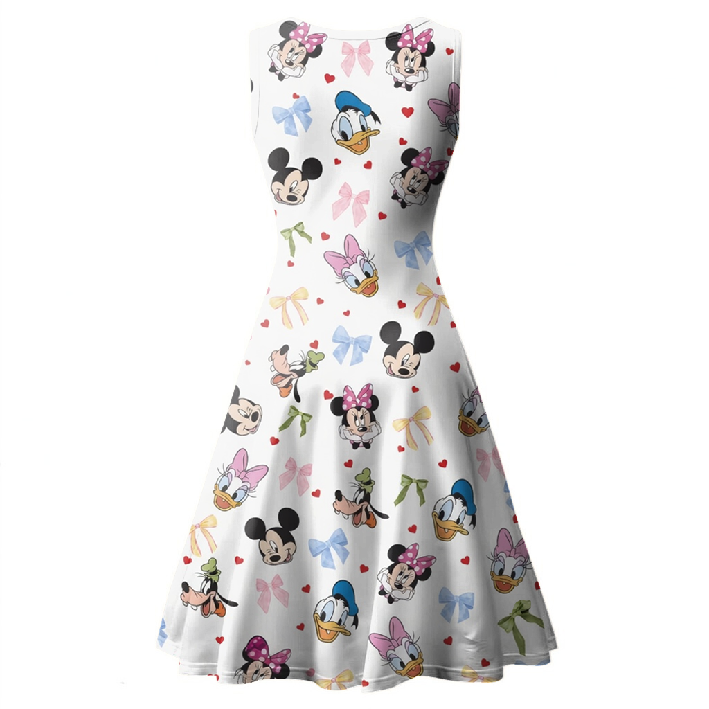Personalized Magic Mouse Skater Dress Gift for Her - Cozy & Stylish