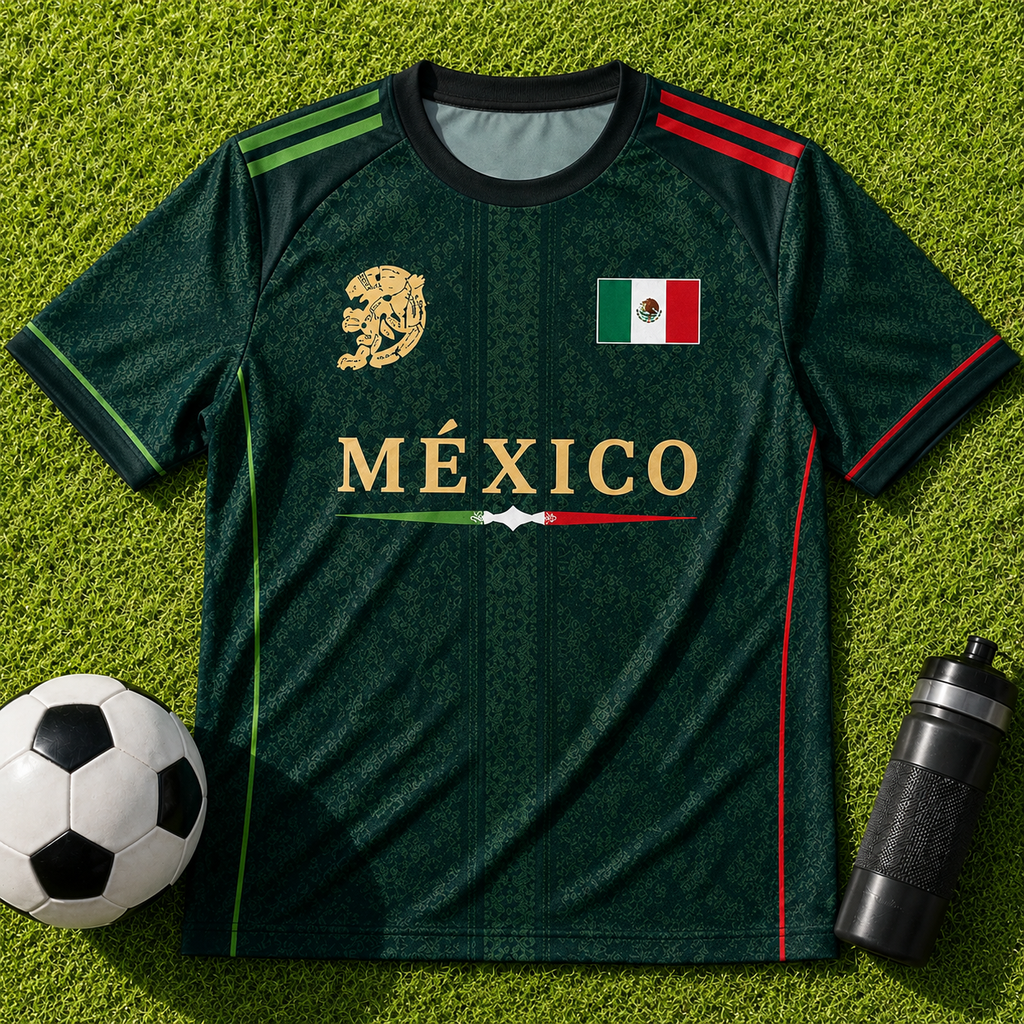 Personalized Mexico Soccer Jersey Custom Name Gift for Fans
