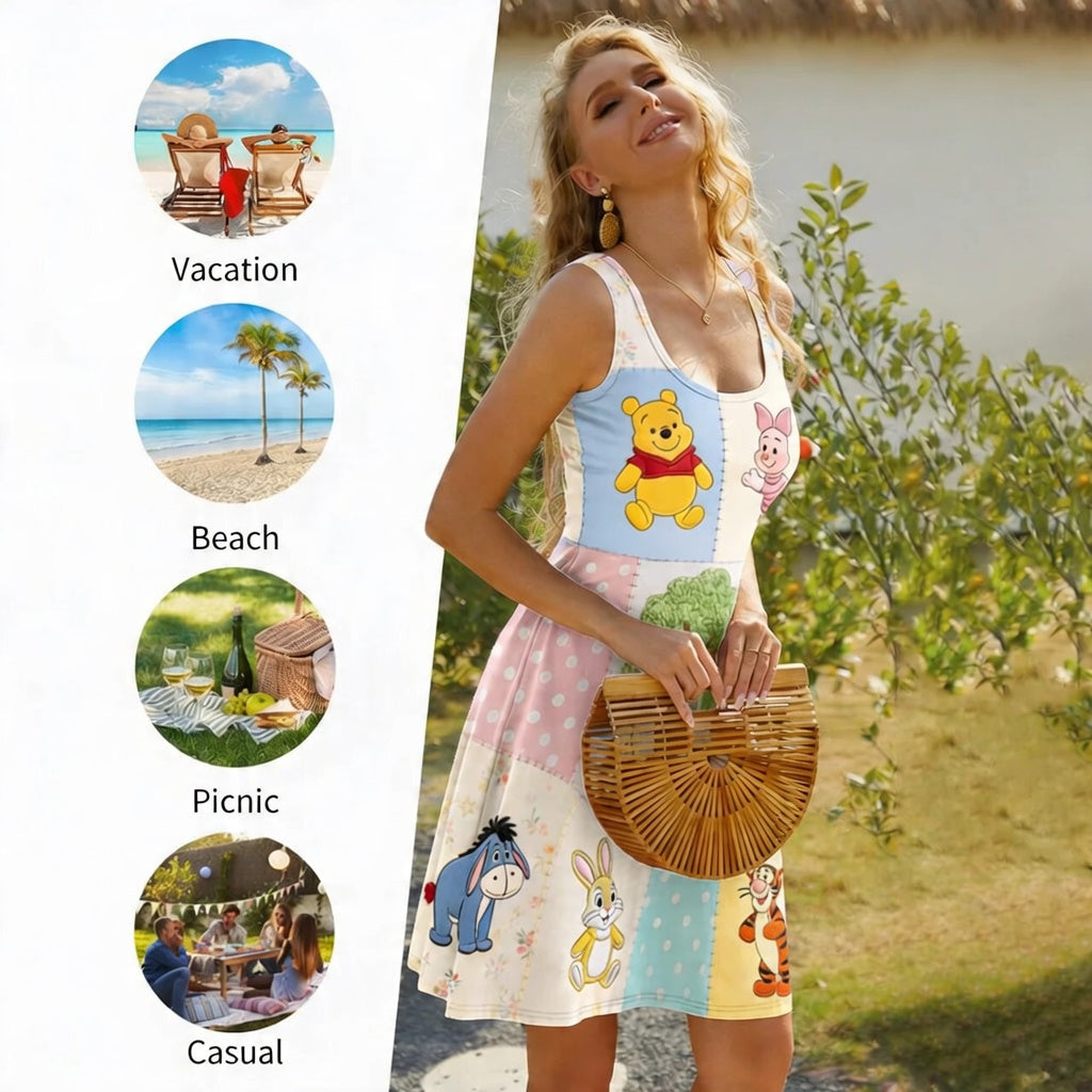Personalized Skater Dress 100th Anniversary Gift for Movie Fans