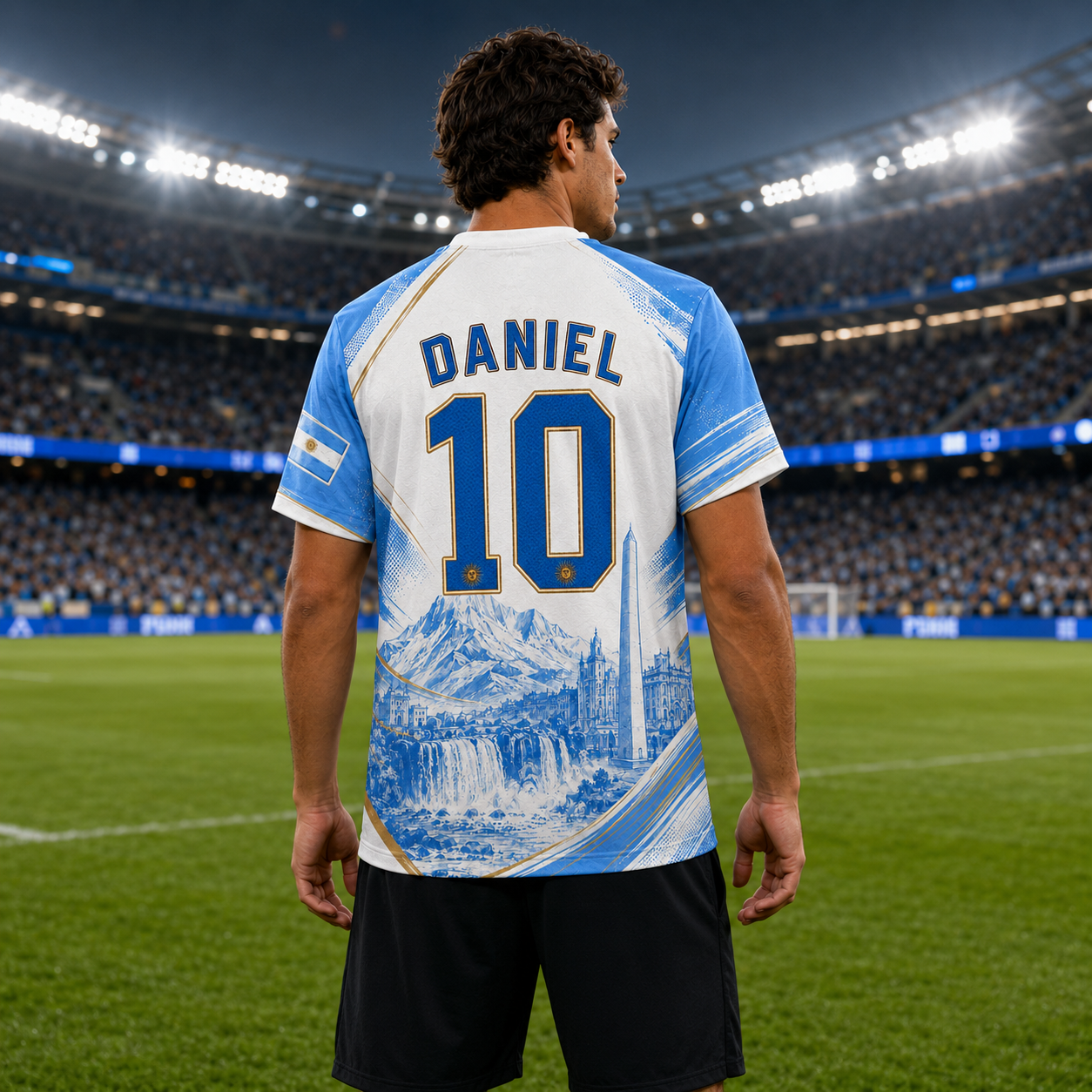 Personalized Argentina Soccer Jersey 2026 Gift for Football Fans