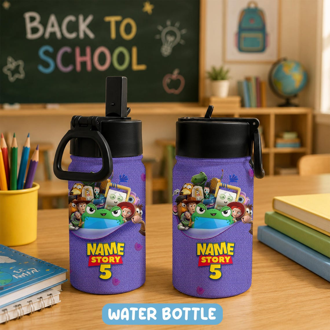 Personalized Toy Story Backpack Lunch Bag Pencil Case Set for Kids