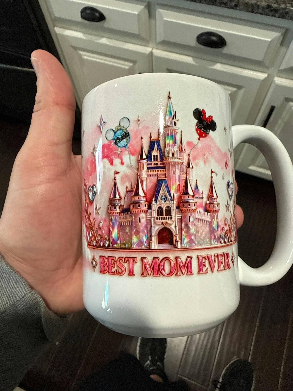 Personalized Magic Castle Coffee Mug Best Mom Ever Gift