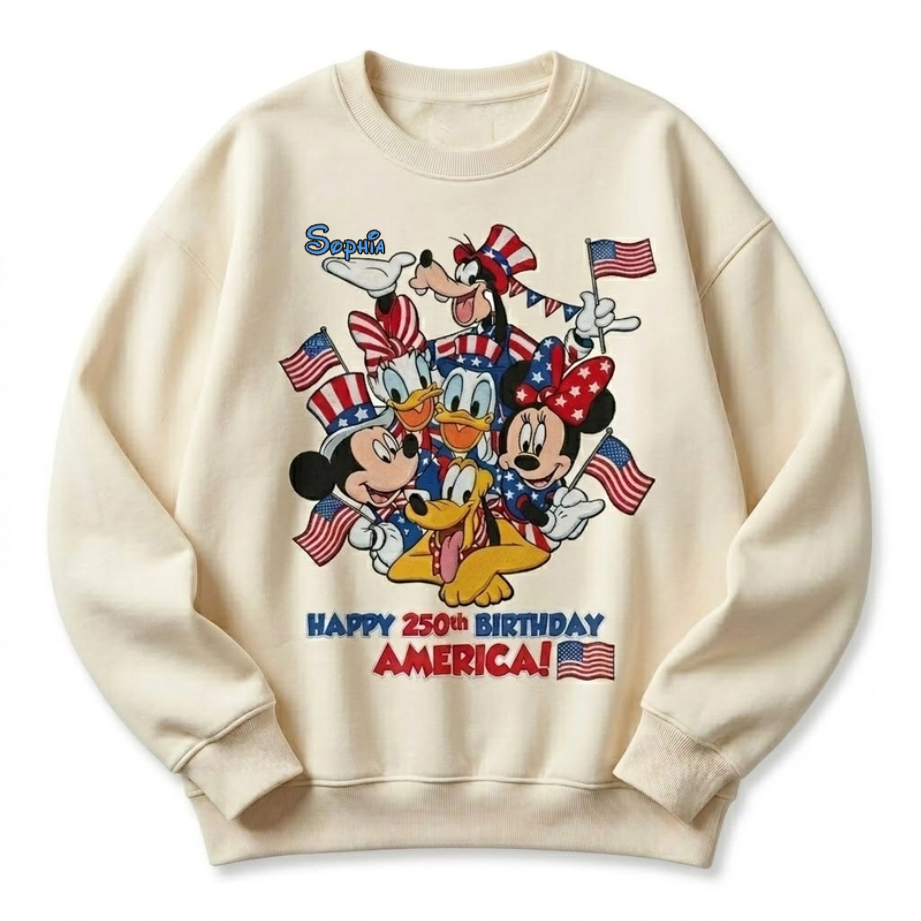 Personalized Happy 250th Birthday America Shirt for Kids and Adults - Independence Day Gift