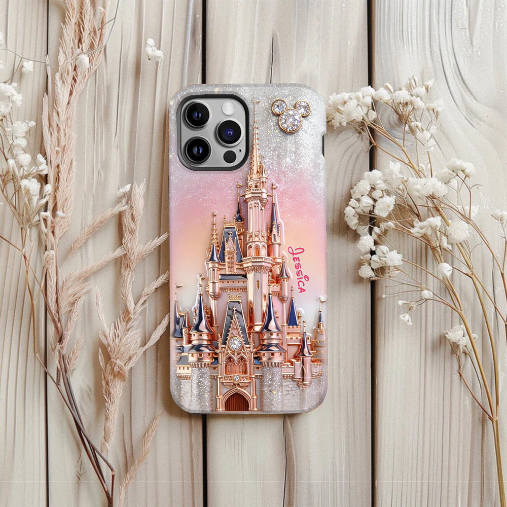 Personalized Magical Castle Phone Case Gift for Her