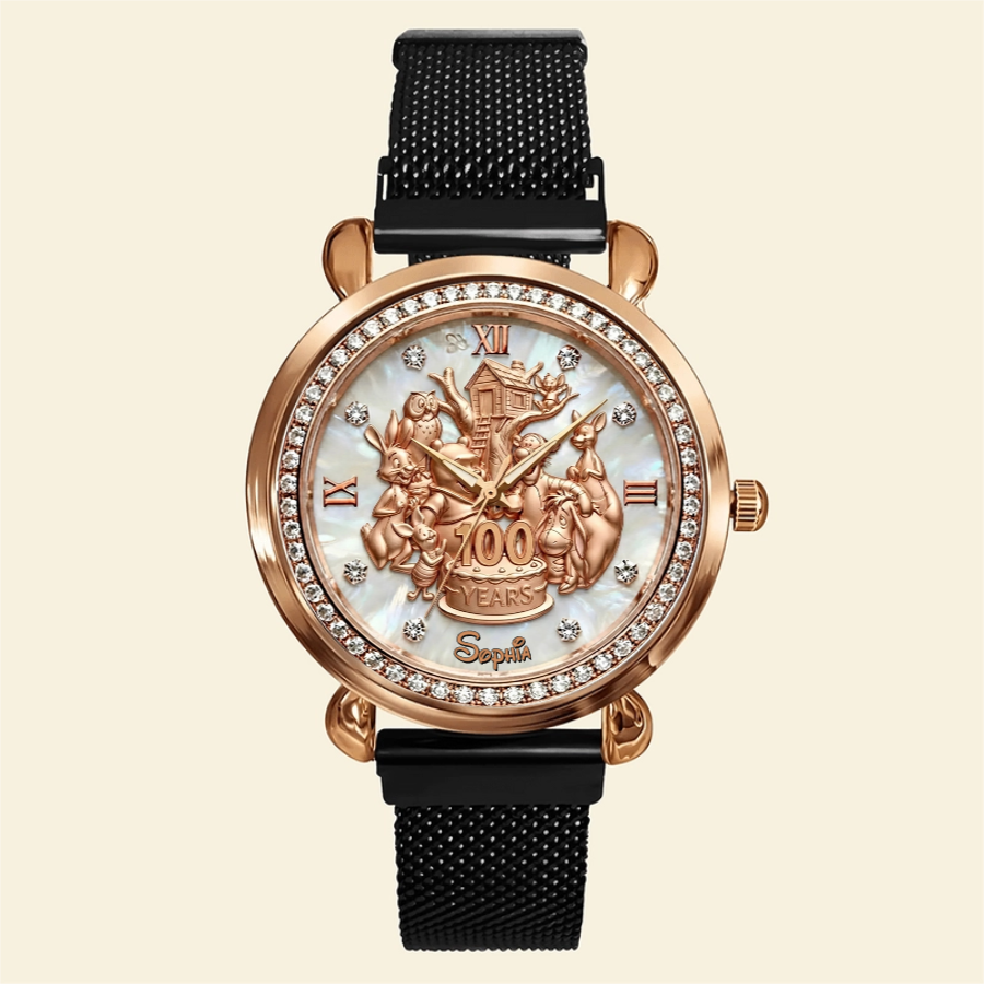 Personalized Disney Honey Bear Hand Watch Gift for Movie Fans