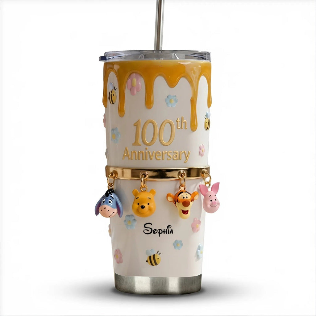 Personalized Anniversary Tumbler 100 Years Friendship Gift for Movie Fans