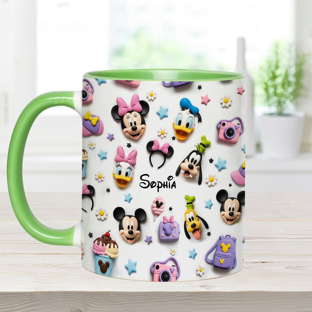 Personalized Disney Magic Mouse Mug Custom Name Christmas Gift