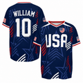 Personalized Soccer Jersey USA Home Team Gift for Football Fans