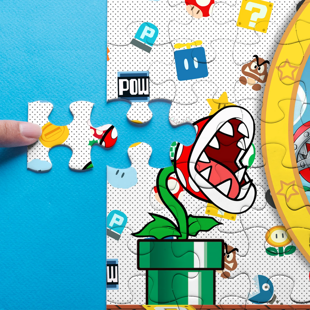Personalized Super Mommio Puzzle Gift for Mom - Fun Family Activity