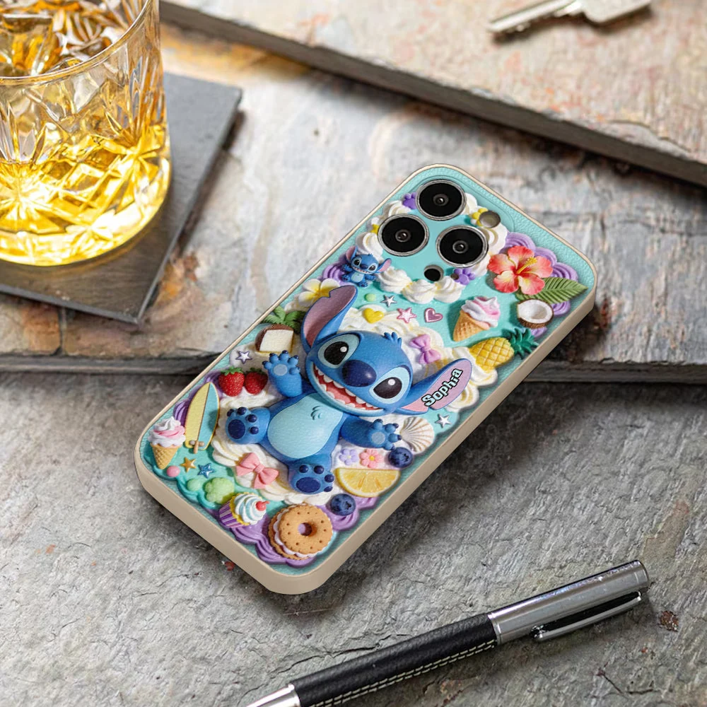 Personalized Phone Case Custom Name Gift with 3D Design Phone Case GradoCreations
