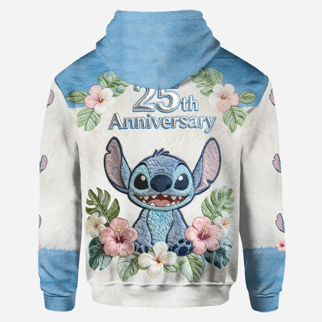 Personalized 25th Anniversary Hoodie and Leggings Set Gift for Her