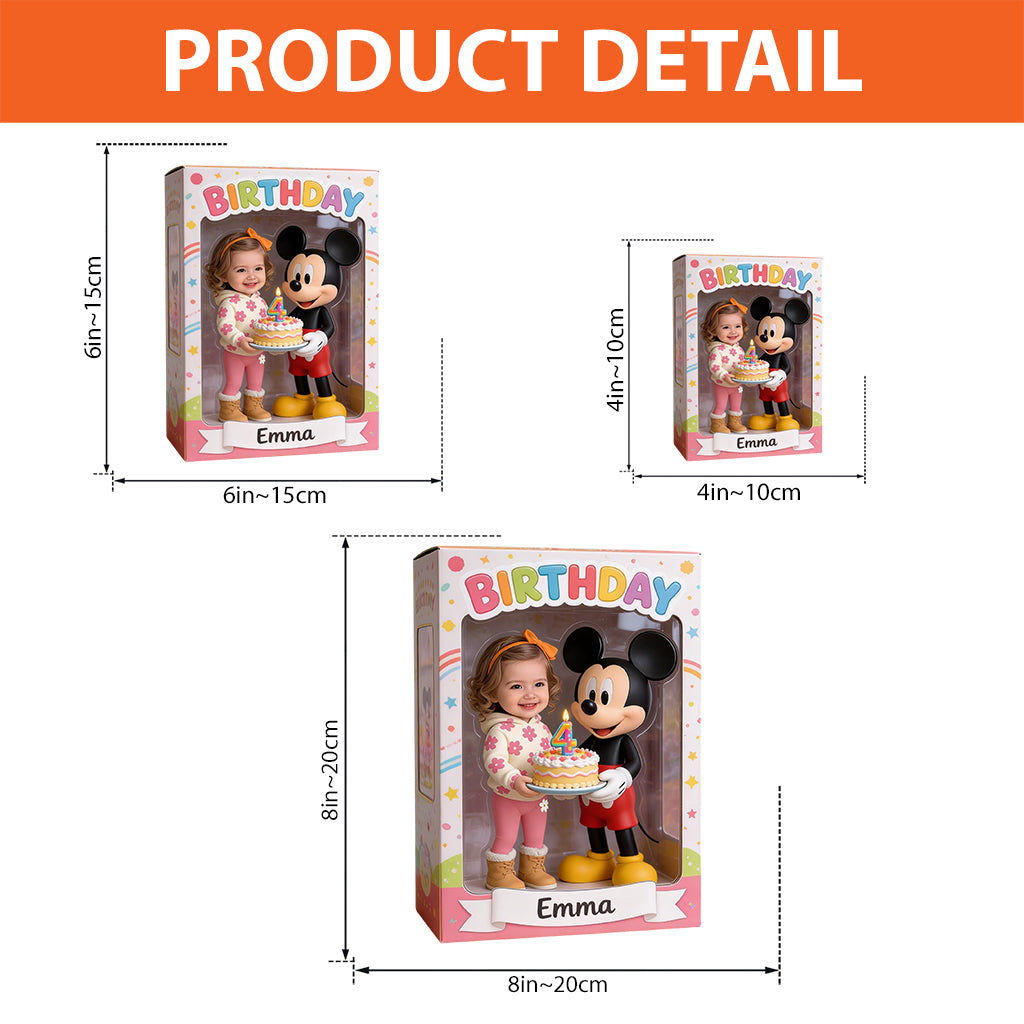 Personalized Acrylic Birthday Plaque for Kids Movie Fans