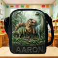 Personalized Dinosaur Backpack Set with Name - School Gift for Kids