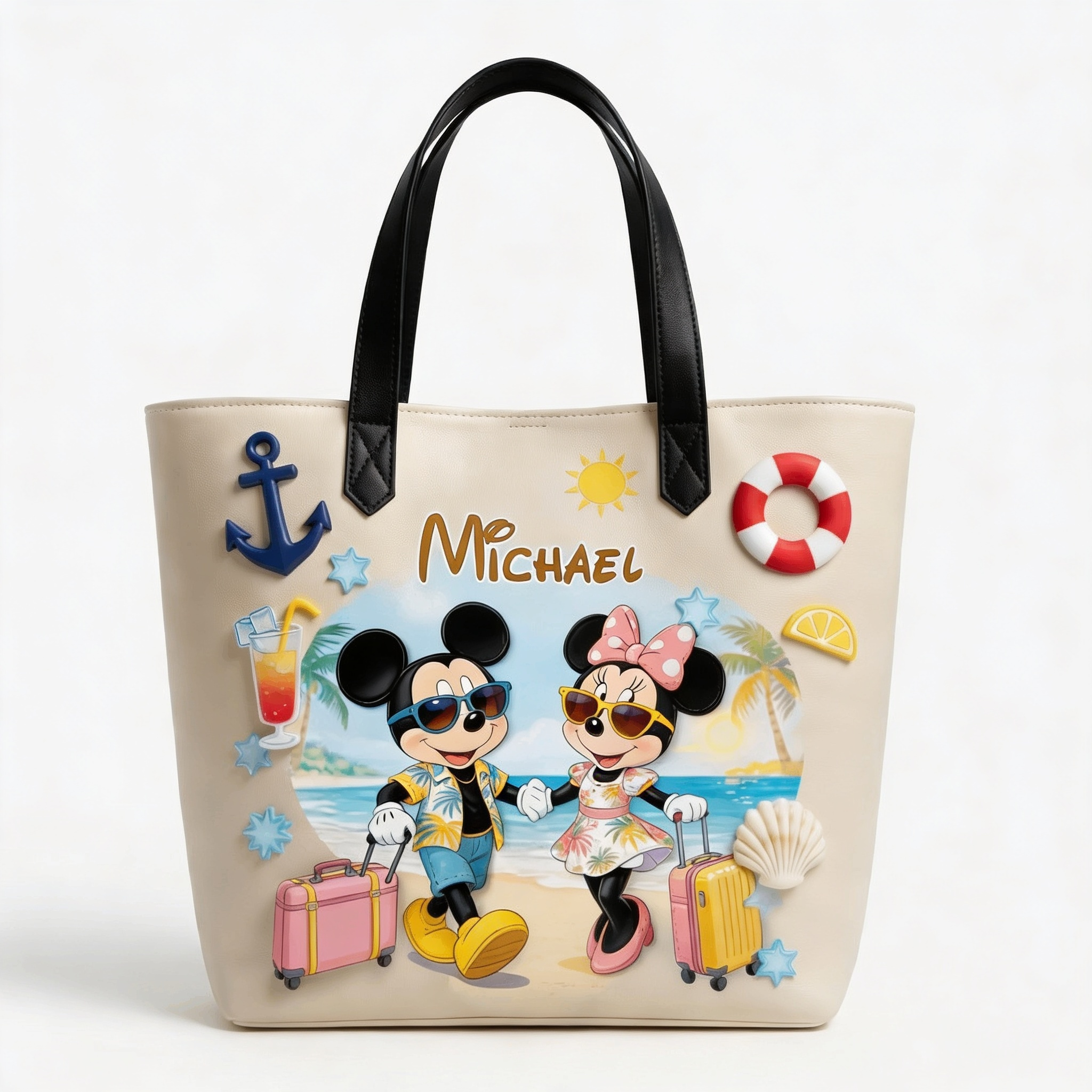 Personalized Tote Bag Custom Name Gift for Movie Fans