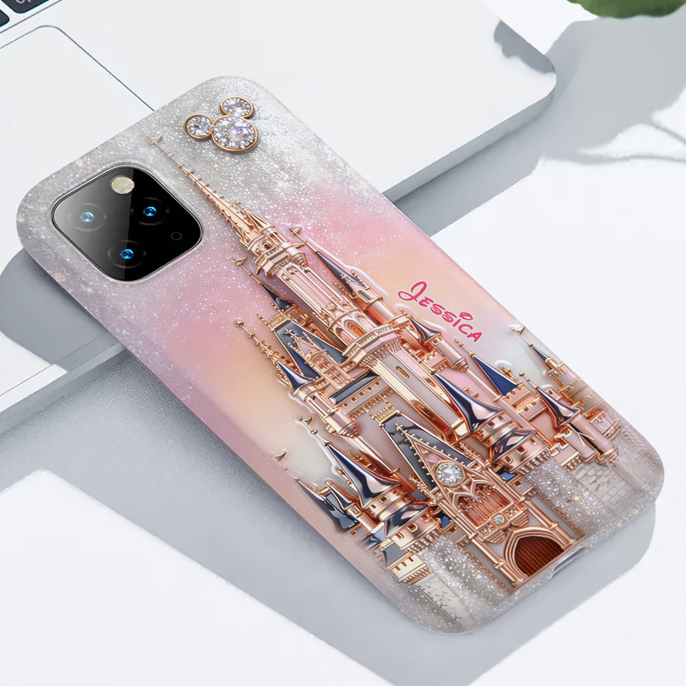 Personalized Magical Castle Phone Case Gift for Her