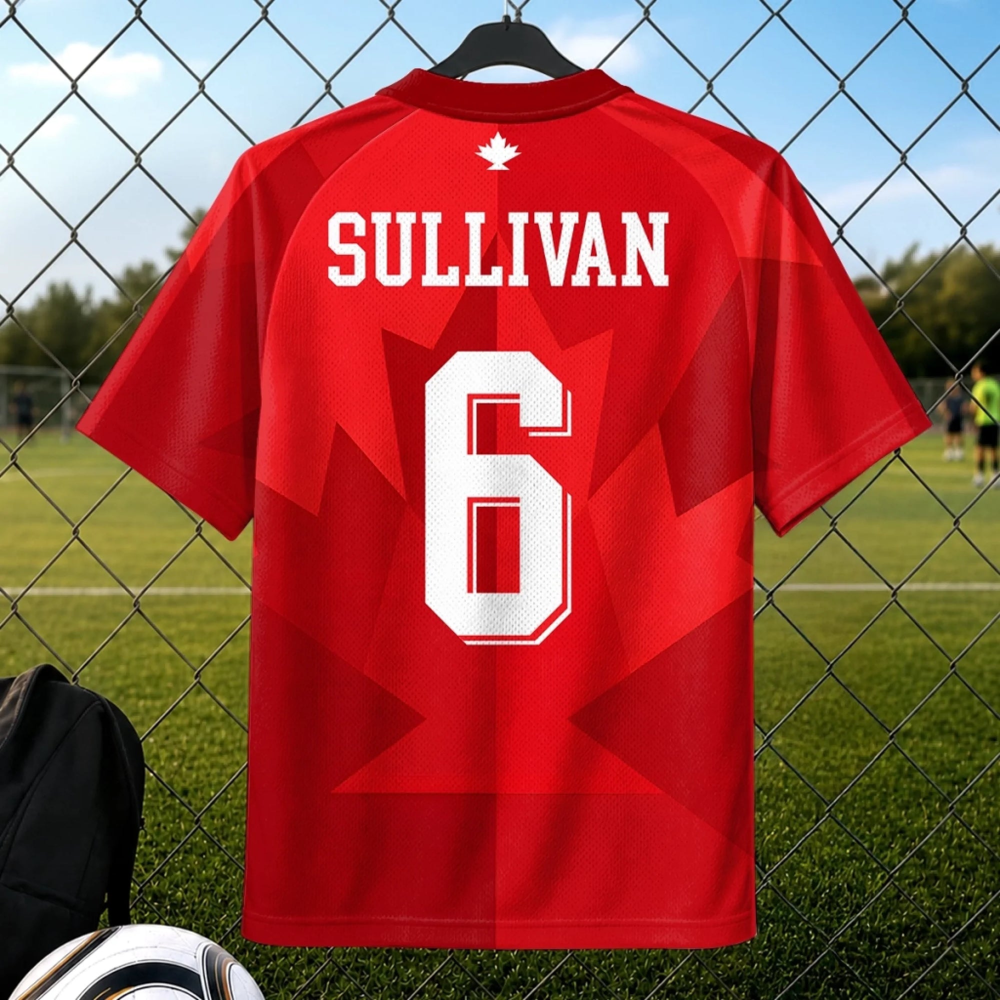 Personalized Canada Soccer Jersey Custom Name Gift for Football Lovers