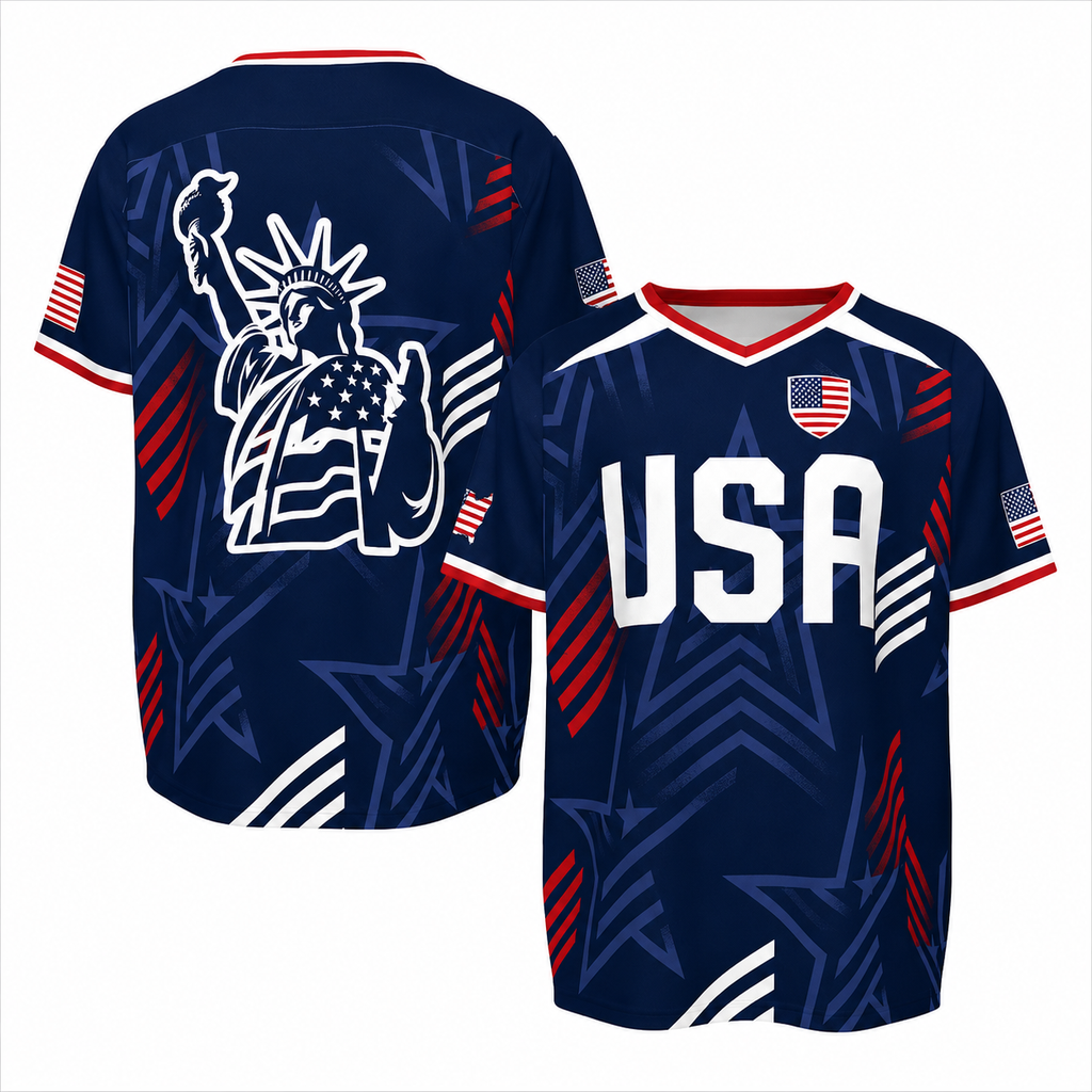 Personalized Soccer Jersey USA Home Team Gift for Football Fans